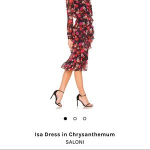 Saloni Isa Ruffle Dress